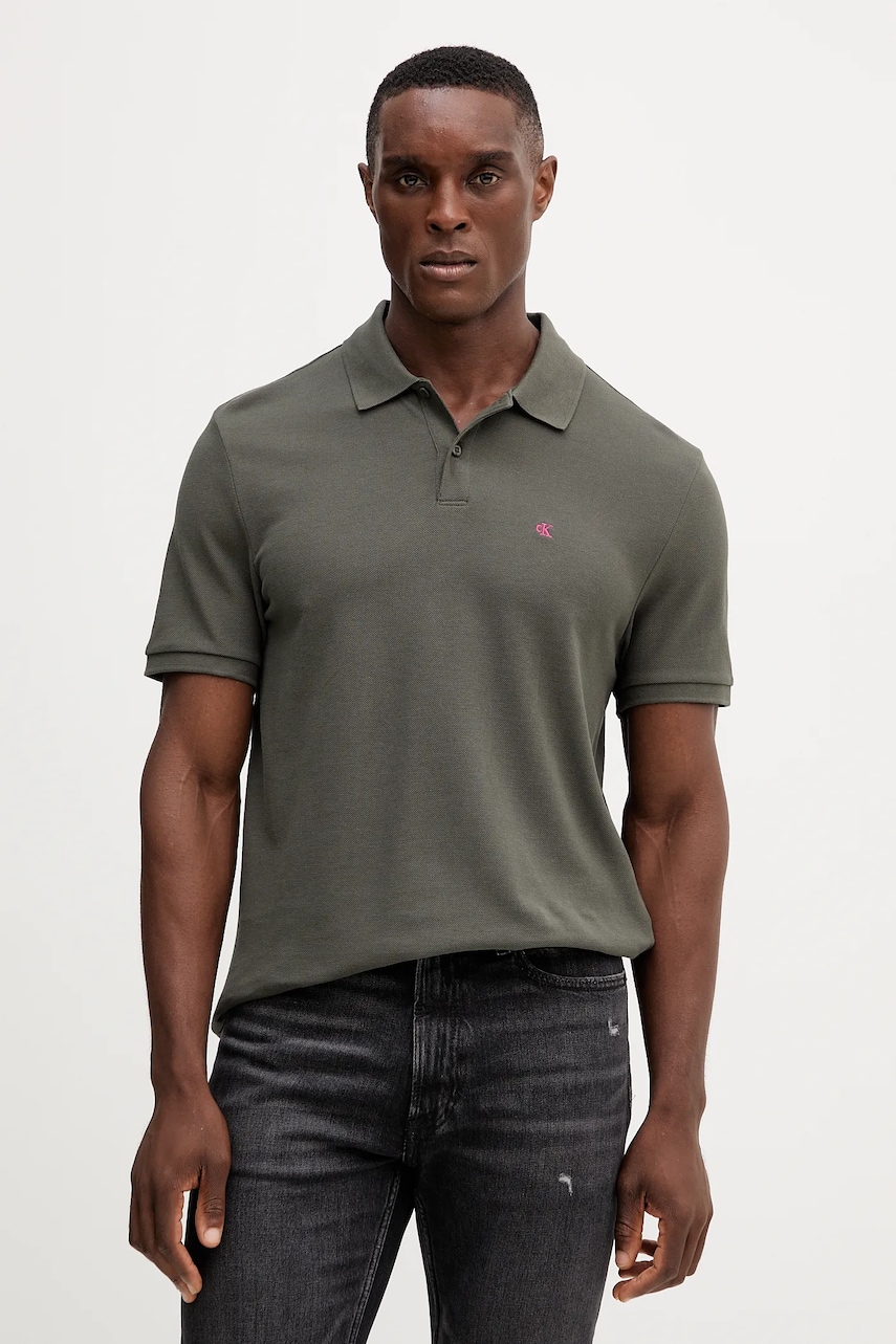 Calvin Klein Jeans  polo pánské bavlněné