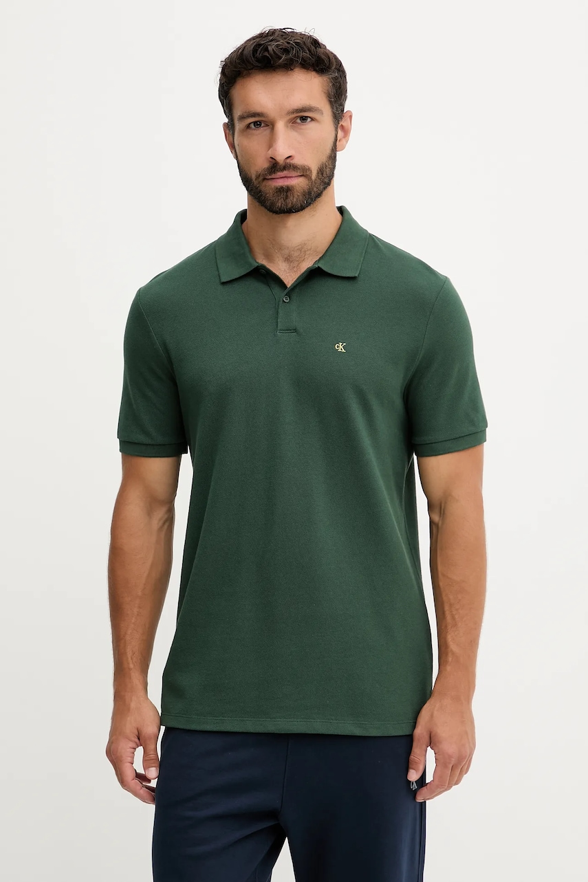 Calvin Klein Jeans  polo pánské bavlněné