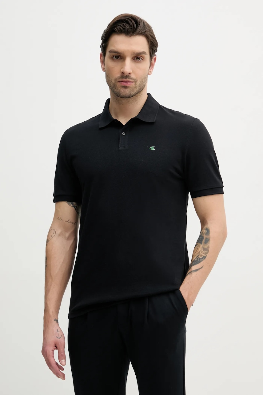 Calvin Klein Jeans  polo pánské bavlněné