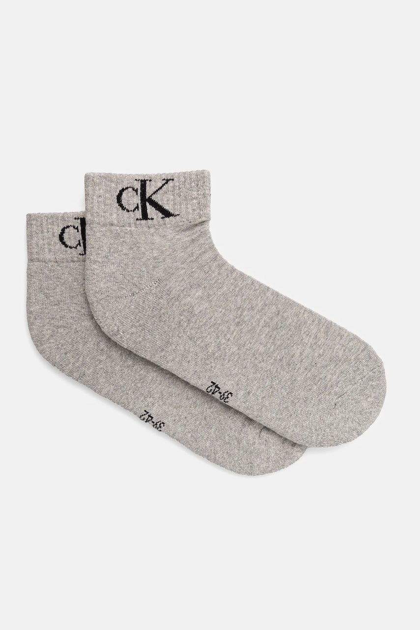 Calvin Klein Jeans  ponožky pánské s bavlnou 2-pack