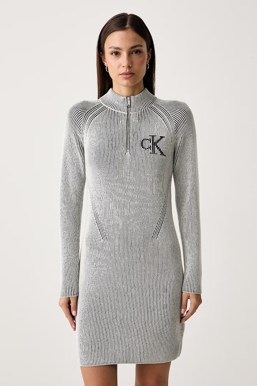 Calvin Klein Jeans  šaty bavlněné