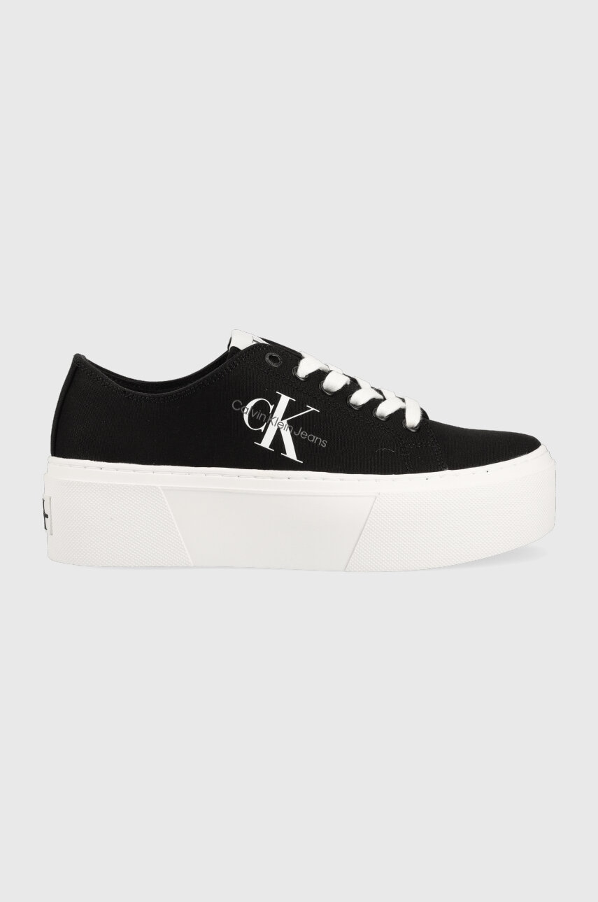 Calvin Klein Jeans  Tenisky  FLATFORM+ CUPSOLE LOW TXT