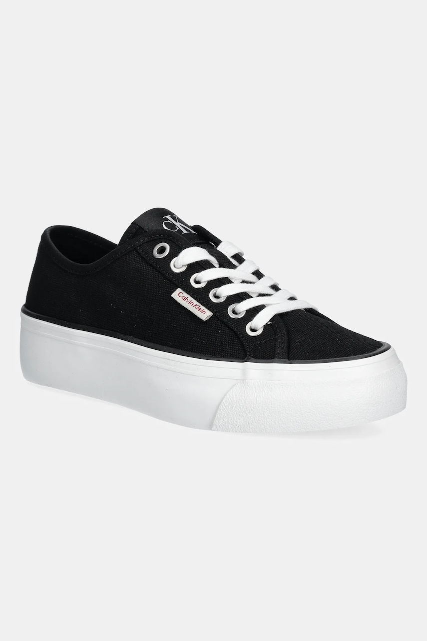 Calvin Klein Jeans  Tenisky  VULC FLATFORM CTN LOGO TAG