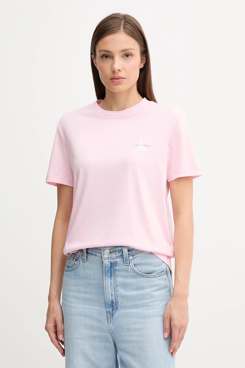 Calvin Klein Jeans  tričko dámské bavlněné 2-pack
