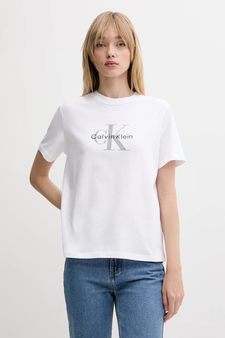 Calvin Klein Jeans  tričko dámské bavlněné