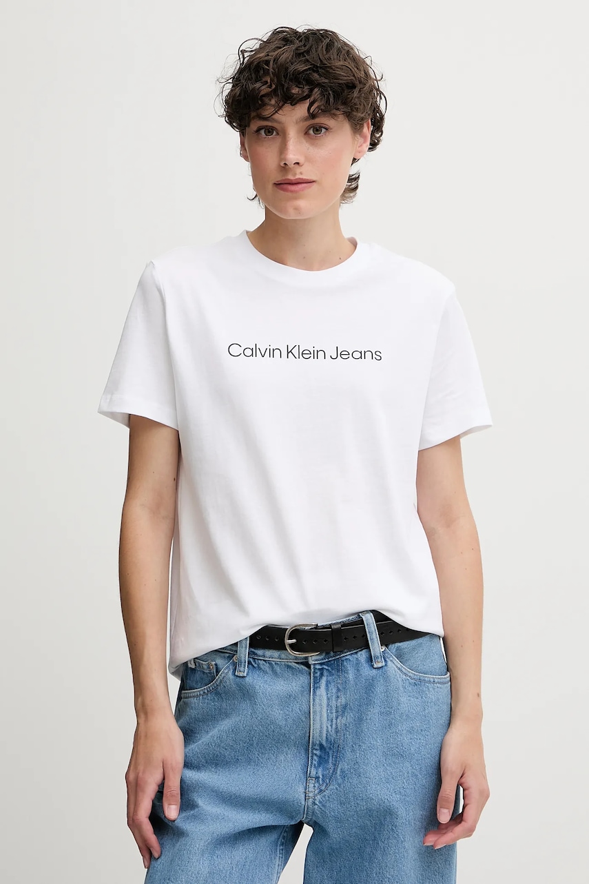 Calvin Klein Jeans  tričko dámské bavlněné