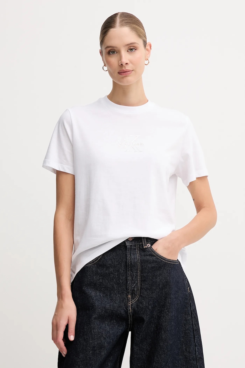 Calvin Klein Jeans  tričko dámské bavlněné