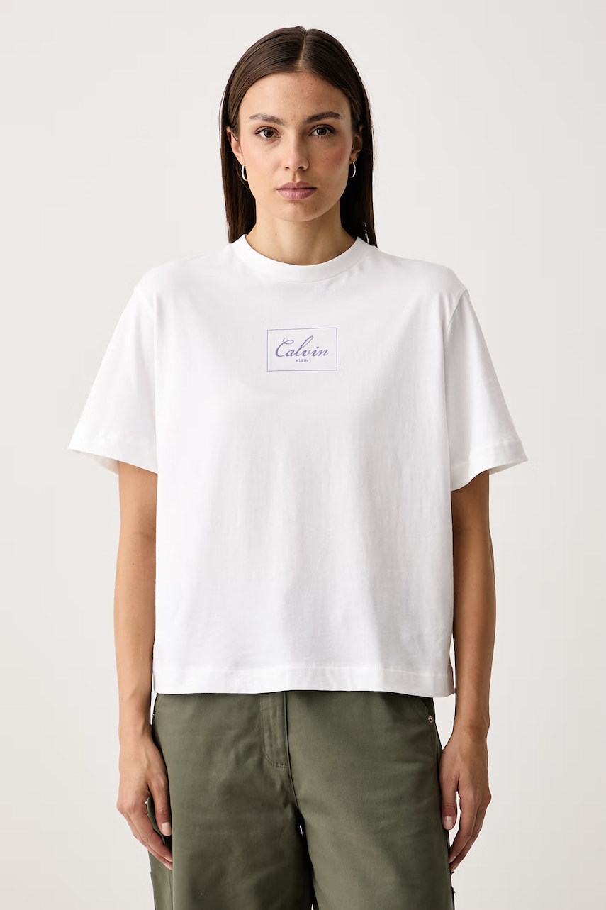 Calvin Klein Jeans  tričko dámské bavlněné