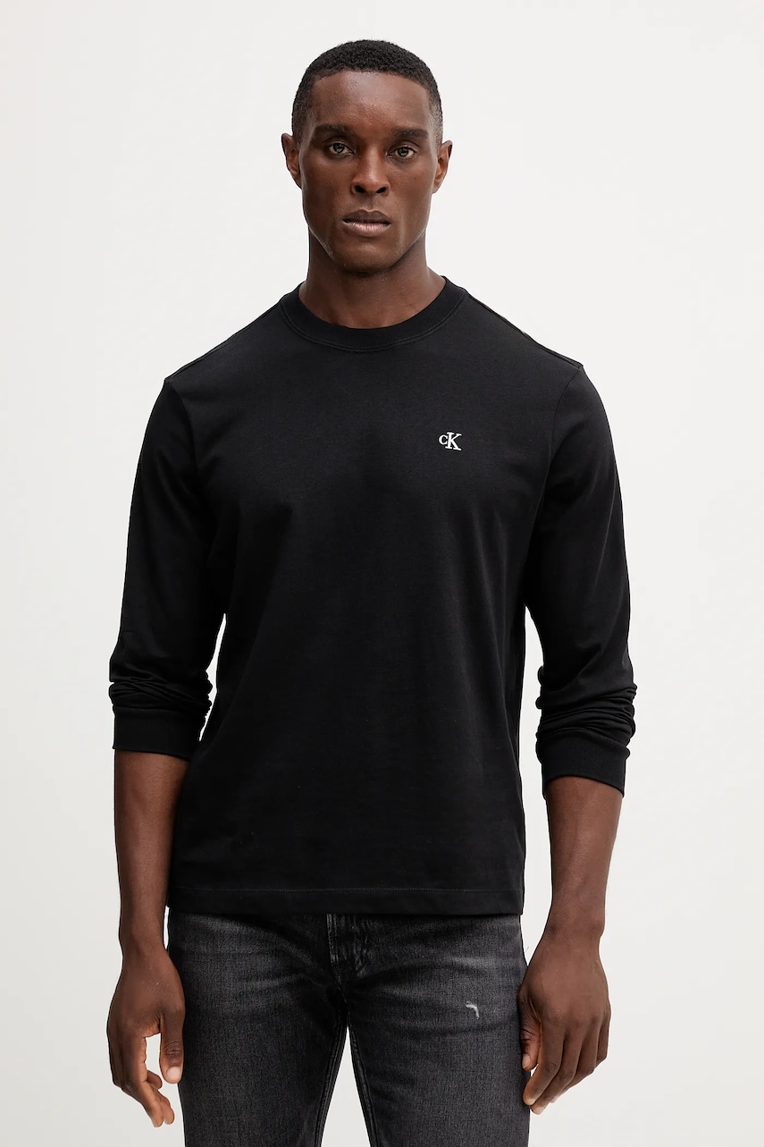 Calvin Klein Jeans  tričko s dlouhým rukávem pánské bavlněné