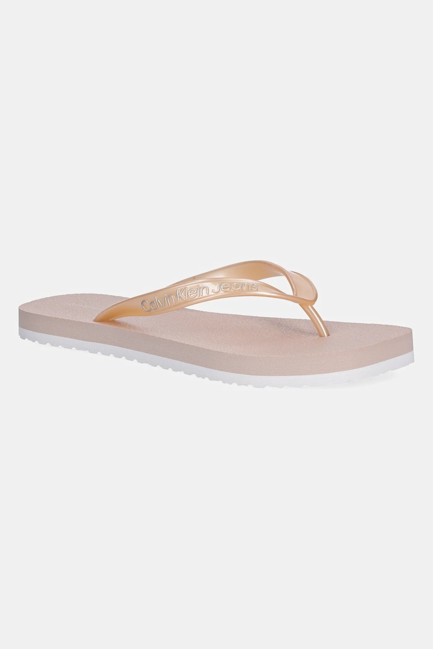 Calvin Klein Jeans  Žabky  THONG+ TPU METALLIC