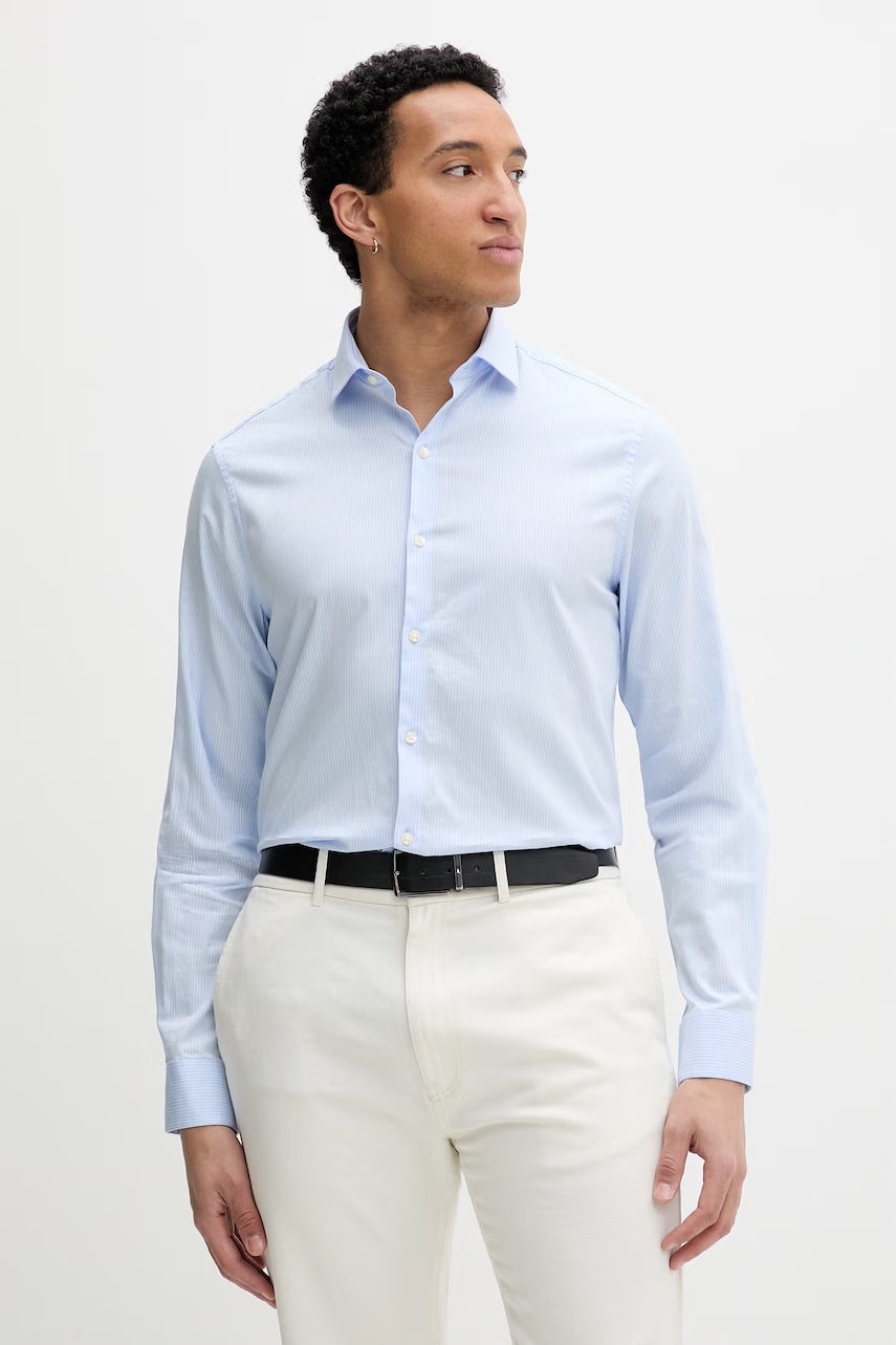 Calvin Klein košile pánská s bavlnou