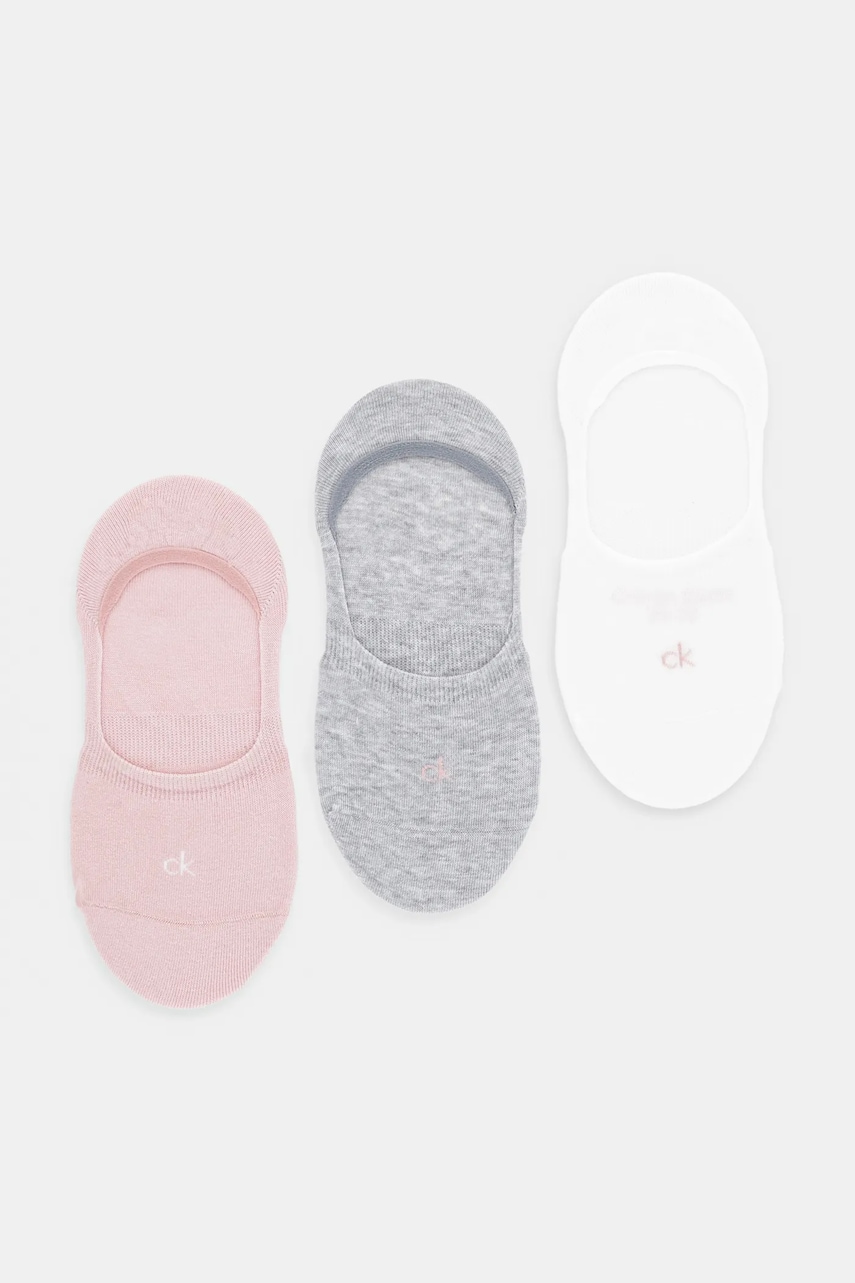 Calvin Klein  Kotníkové ponožky  3-pack