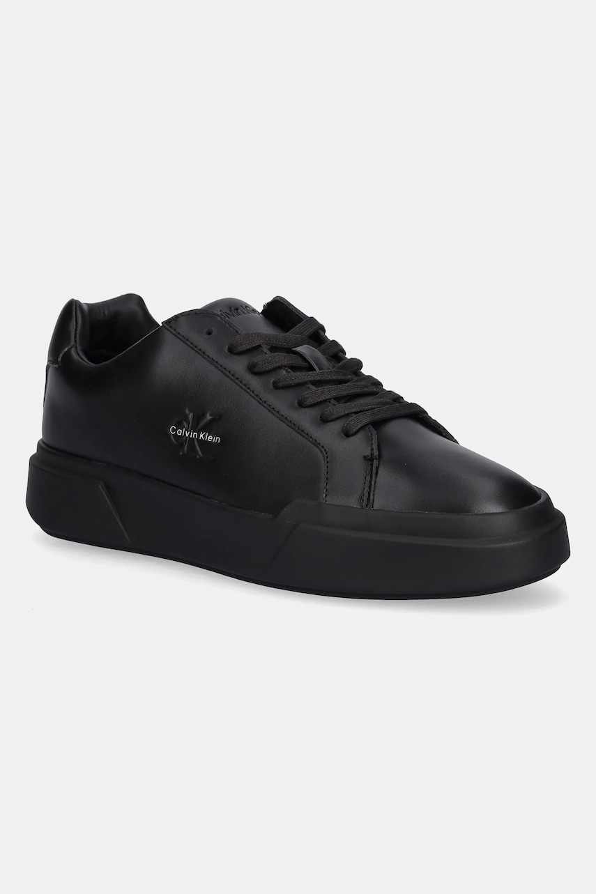 Calvin Klein  Kožené tenisky  CHUNKY CUPSOLE LACEUP LTH