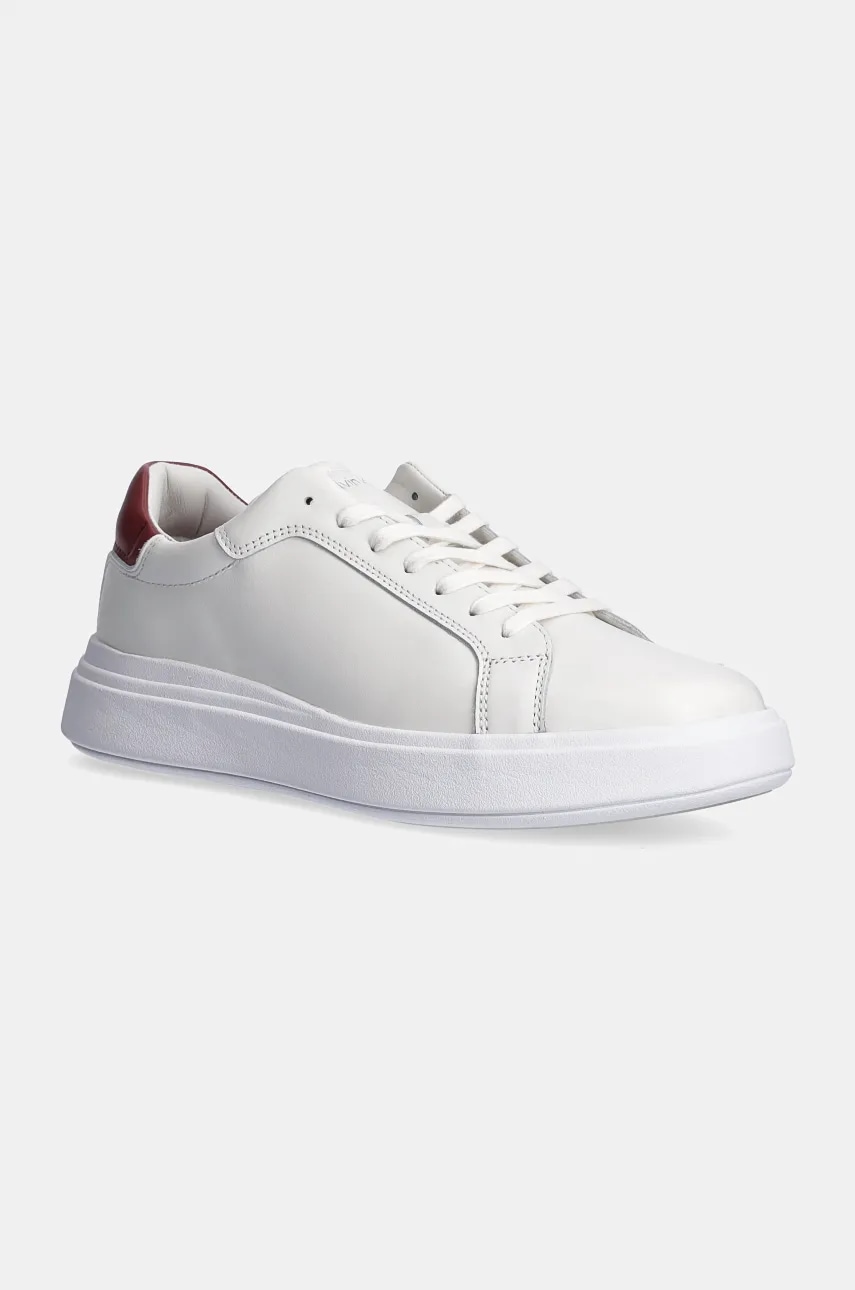 Calvin Klein  Kožené tenisky  LOW TOP LACE UP LTH