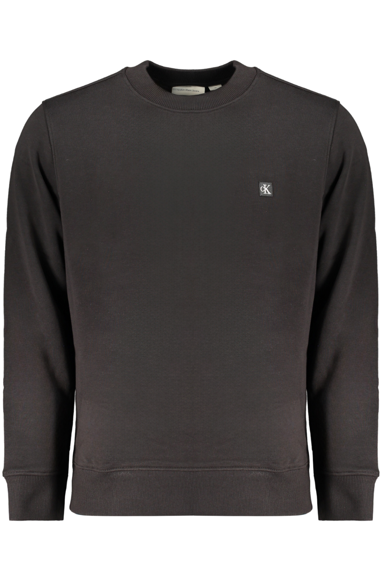 CALVIN KLEIN MEN'S BLACK ZIP-UP SWEATSHIRT
