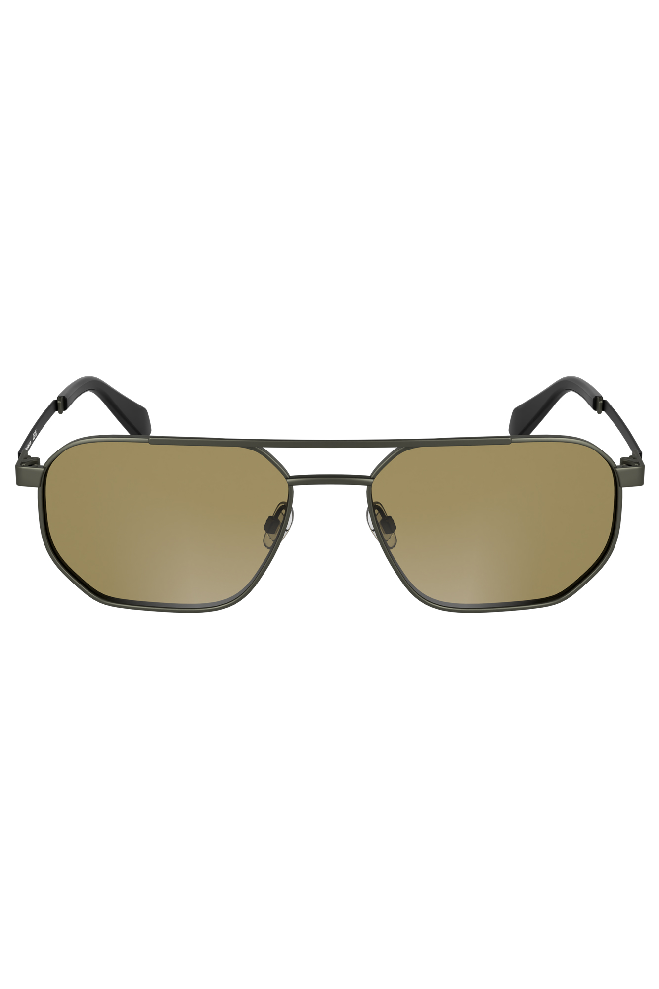 CALVIN KLEIN MEN'S SUNGLASSES BRONZE