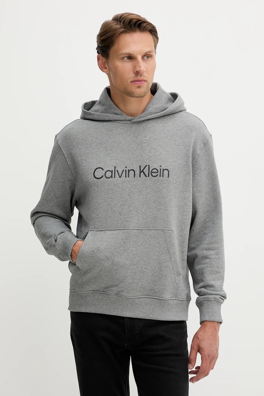 Calvin Klein  mikina s kapucí pánská bavlněná