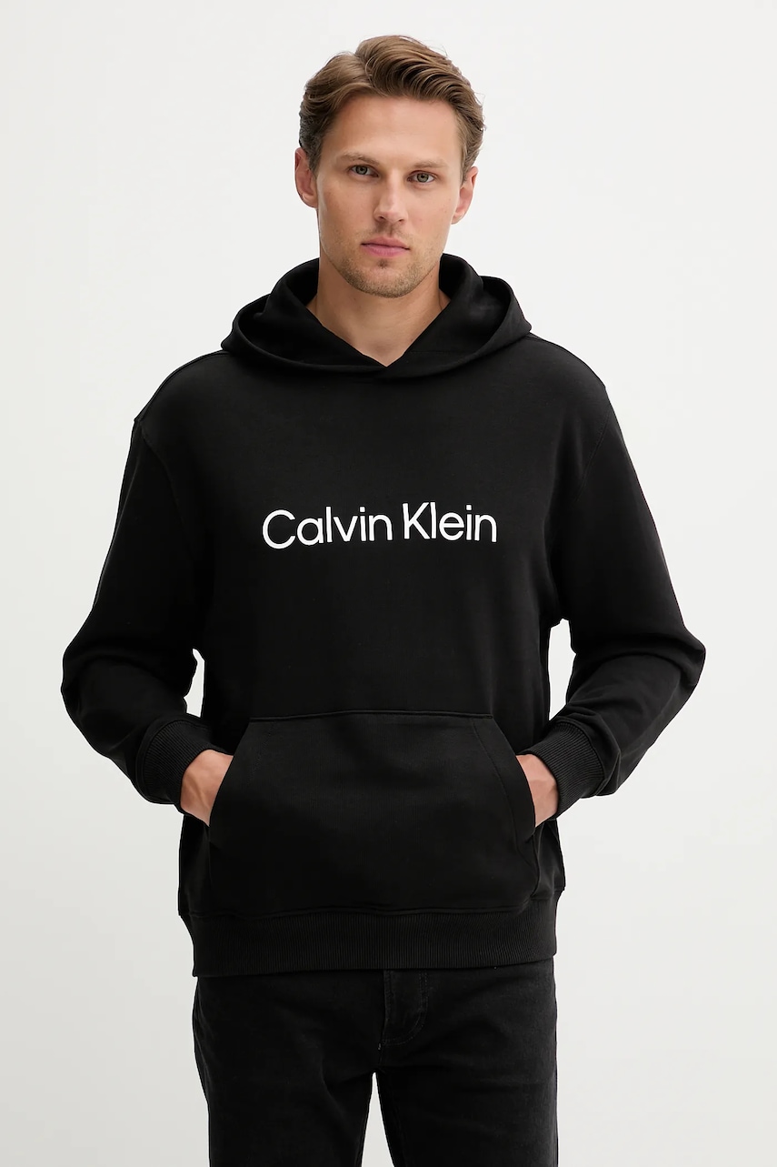 Calvin Klein  mikina s kapucí pánská bavlněná