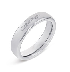Calvin Klein Minimalistický ocelový prsten Pure Silhouettes 35000513 60 mm