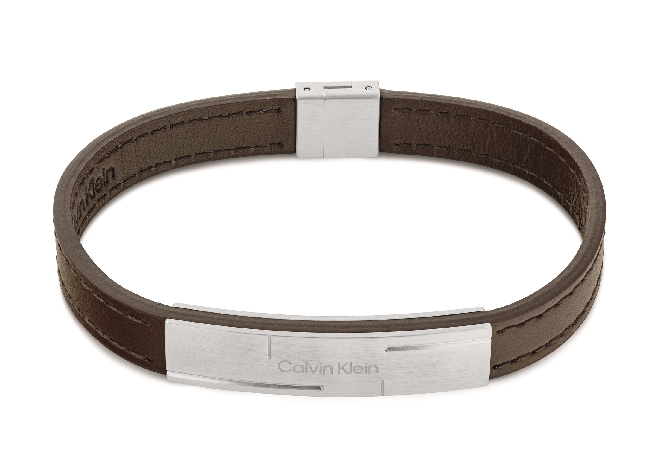 Calvin Klein Nadčasový pánský kožený náramek 35000057