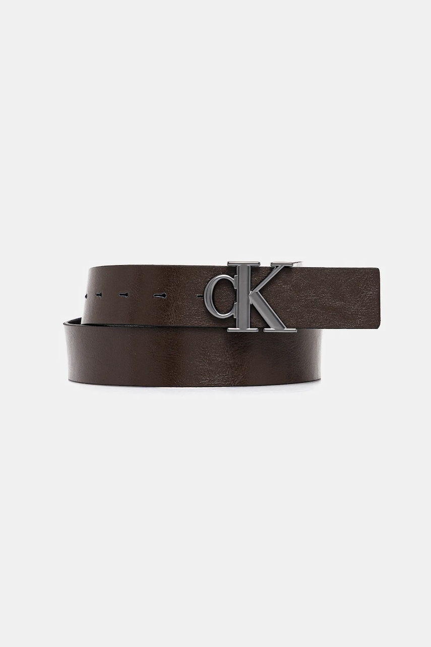 Calvin Klein  Oboustranný kožený pásek