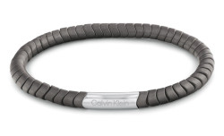 Calvin Klein Pánský náramek z lávového kamene Intuitive Connection 35100052