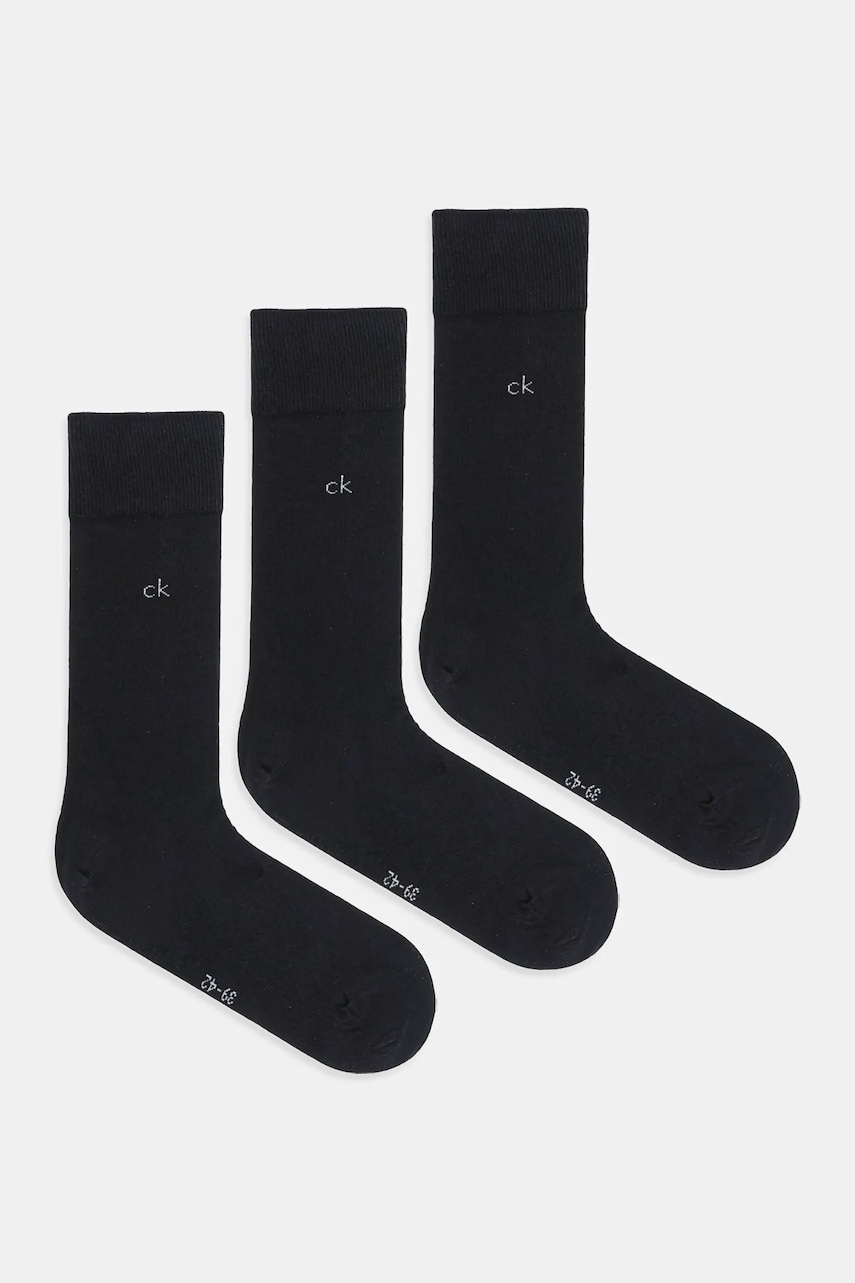 Calvin Klein  ponožky pánské s bavlnou 3-pack