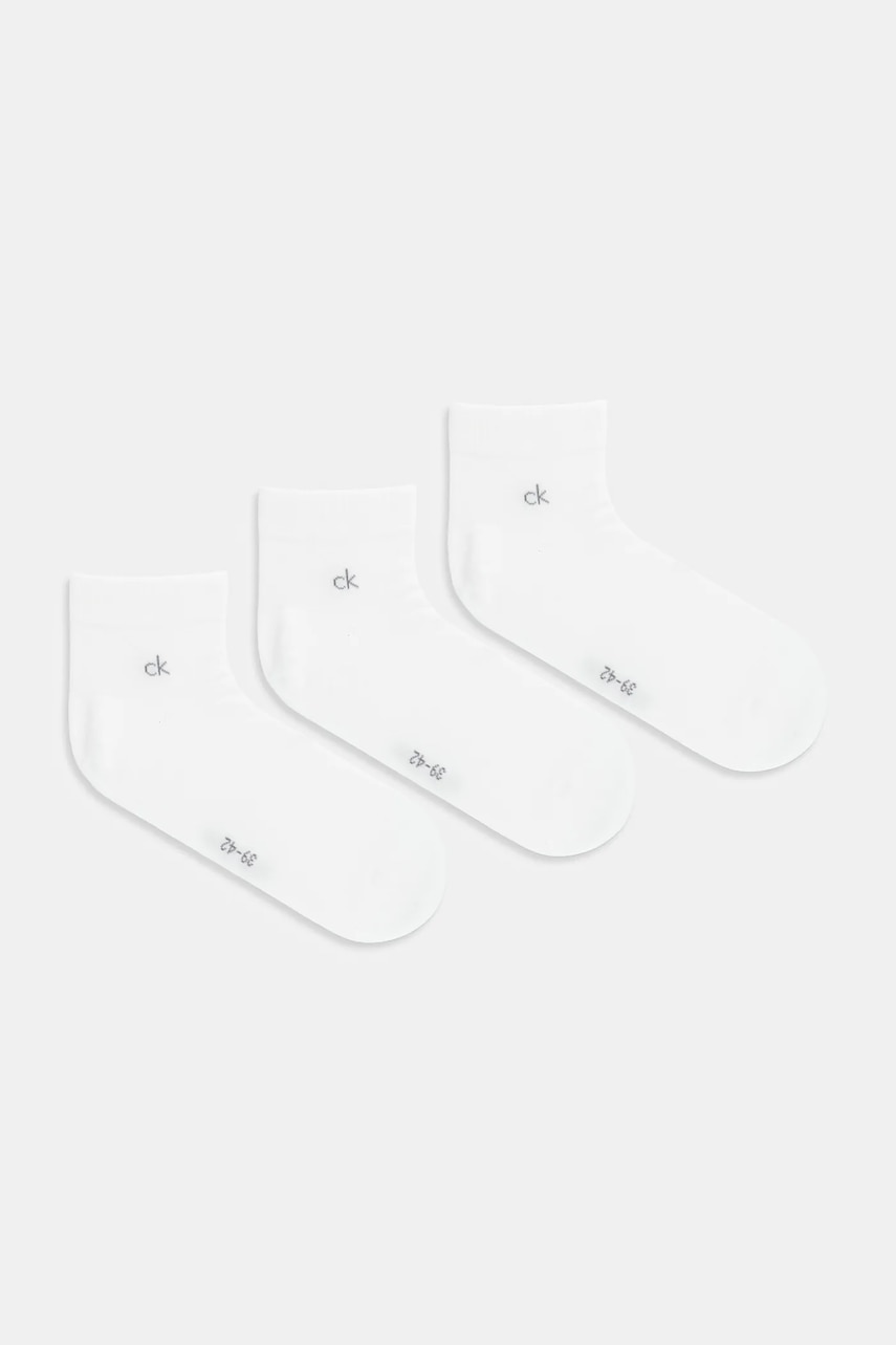 Calvin Klein  ponožky pánské s bavlnou 3-pack