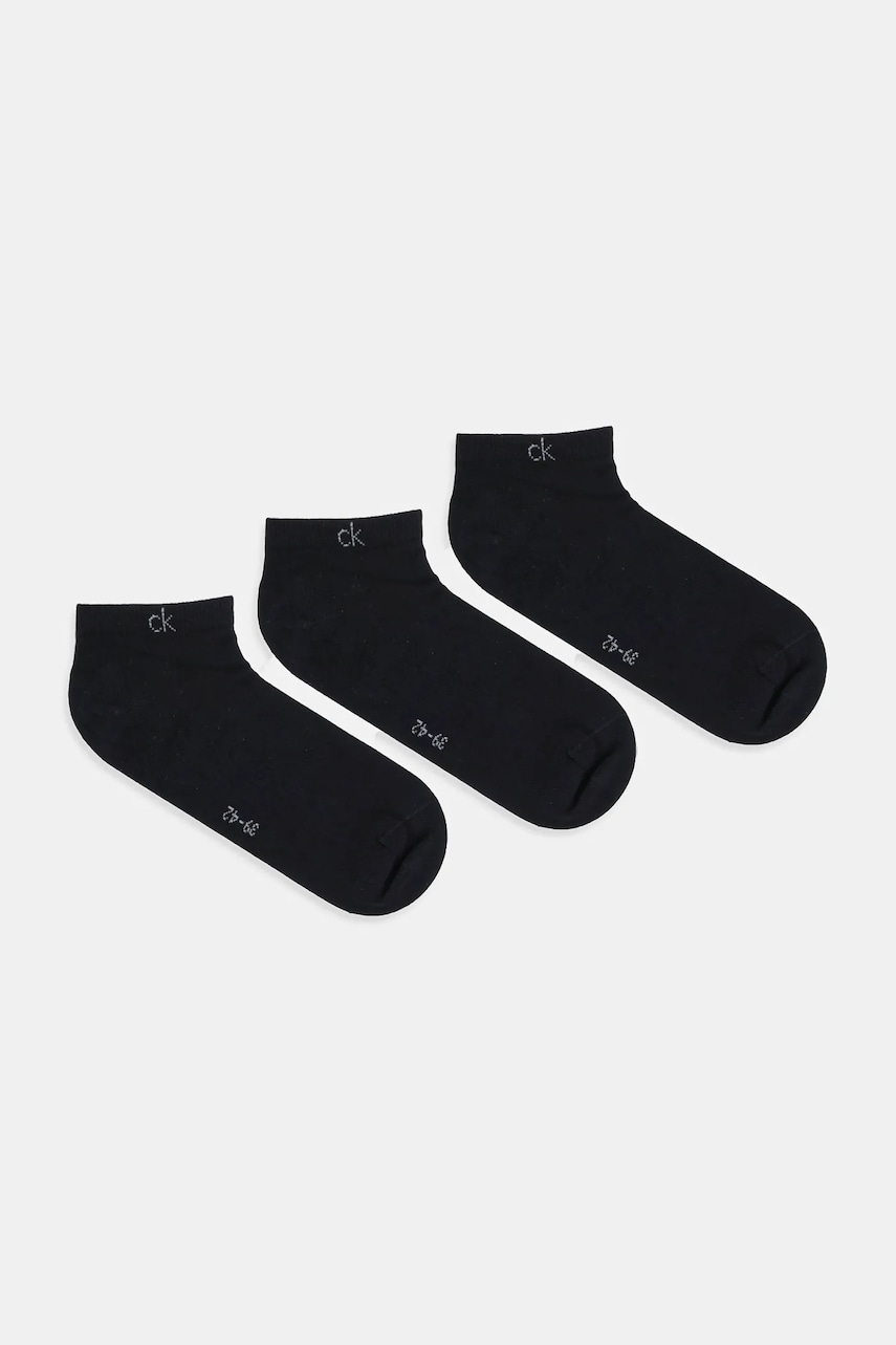 Calvin Klein  ponožky pánské s bavlnou 3-pack