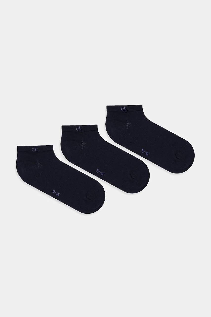 Calvin Klein  ponožky pánské s bavlnou 3-pack