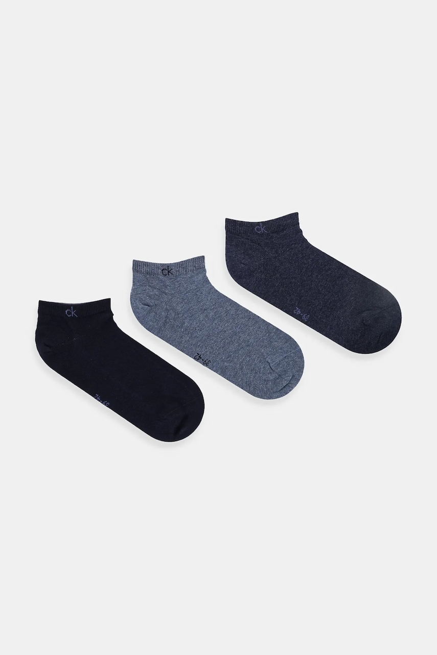 Calvin Klein  ponožky pánské s bavlnou 3-pack