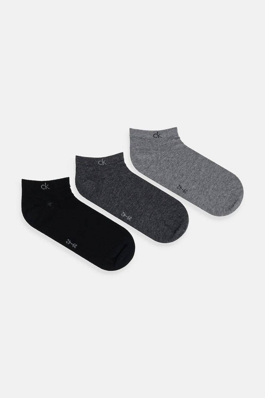 Calvin Klein  ponožky pánské s bavlnou 3-pack