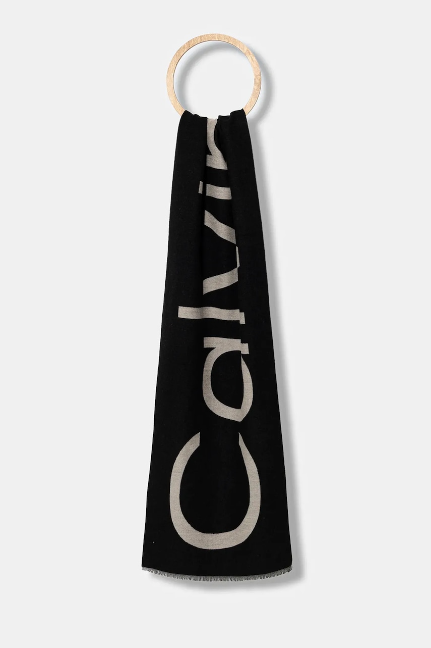 Calvin Klein  Šátek z vlněné směsi