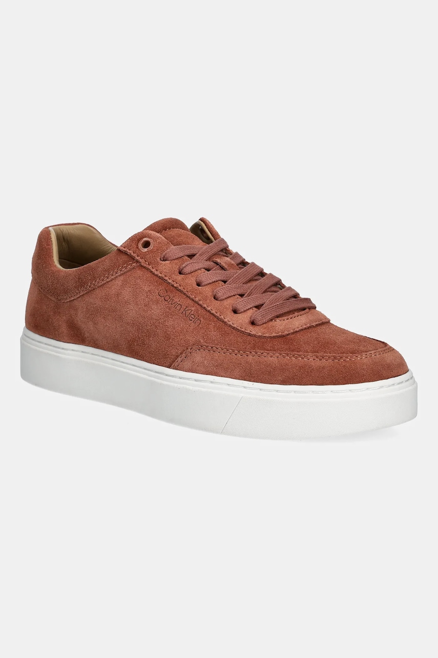 Calvin Klein  Semišové tenisky  CLEAN CUP LOW LACEUP OXF SU