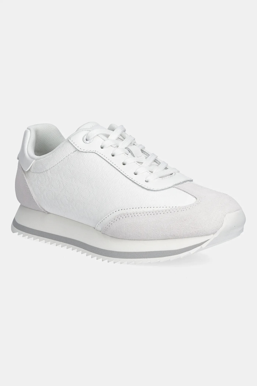 Calvin Klein  Sneakers boty  RUNNER LACE UP - MONO MIX