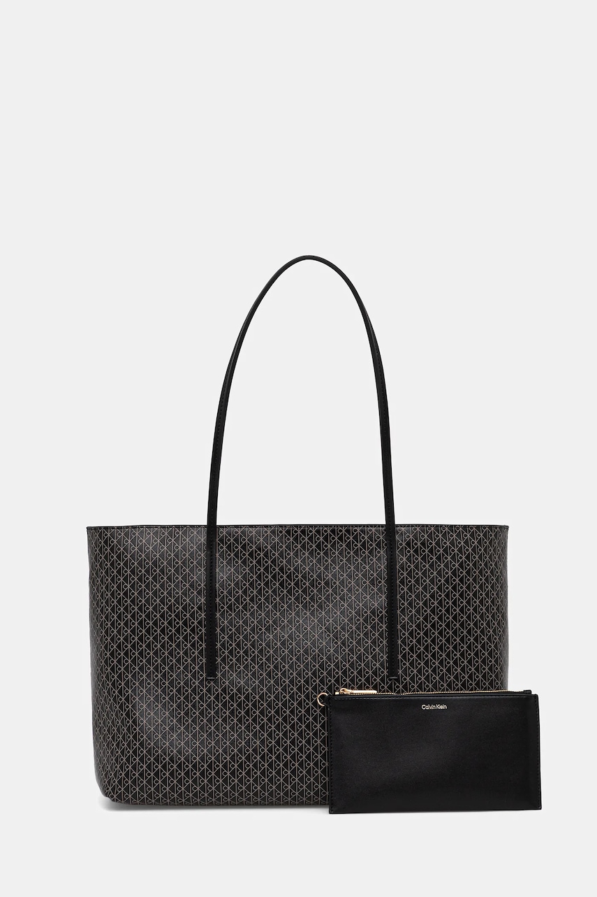 Calvin Klein  tote taška dámská z imitace kůže