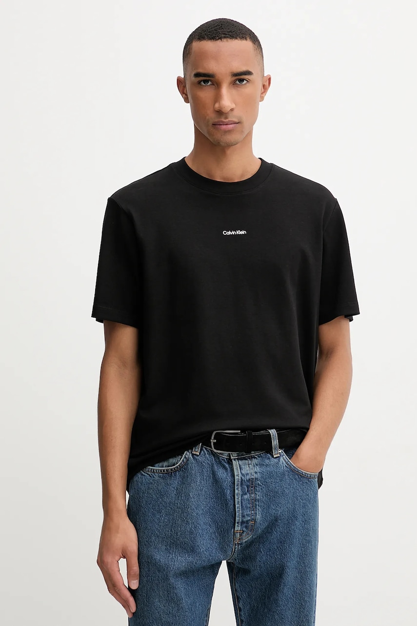 Calvin Klein  tričko pánské bavlněné s elastanem