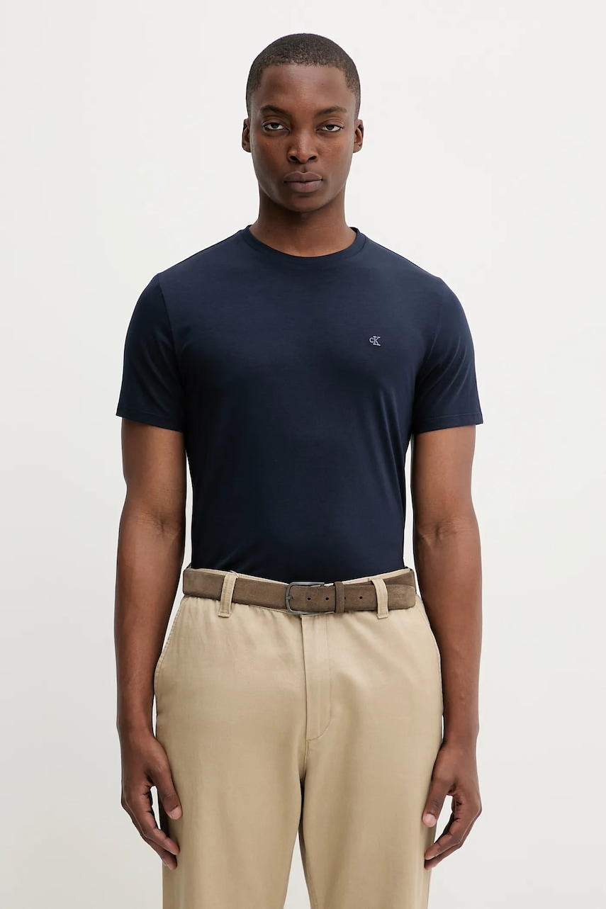 Calvin Klein  tričko pánské bavlněné s elastanem
