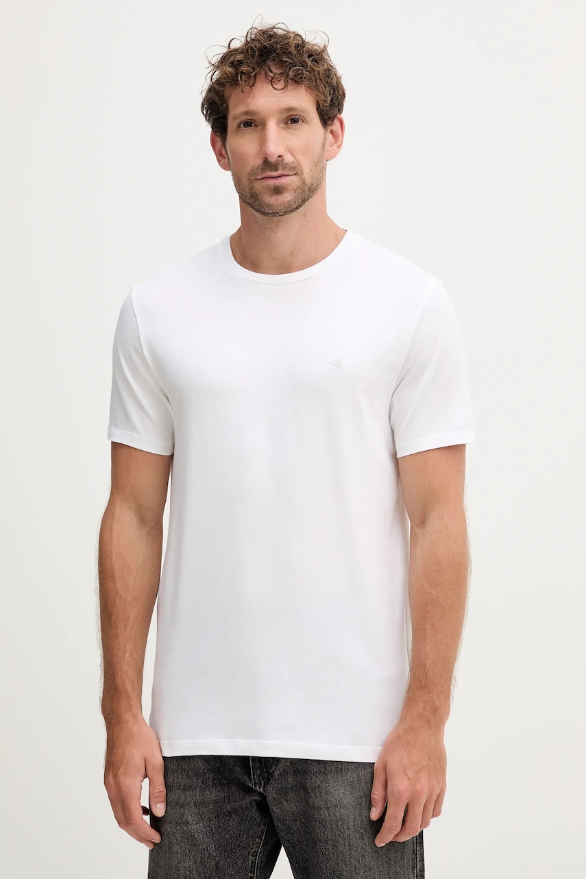 Calvin Klein  tričko pánské bavlněné s elastanem