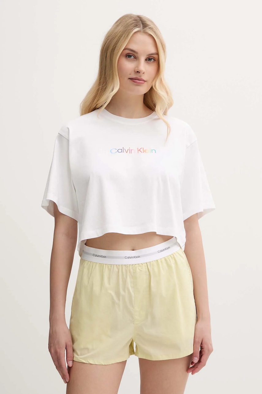 Calvin Klein Underwear  Bavlněné lounge tričko