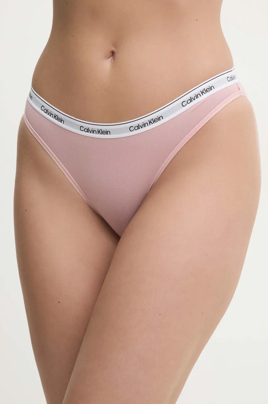 Calvin Klein Underwear  kalhotky dámské bavlněné s elastanem