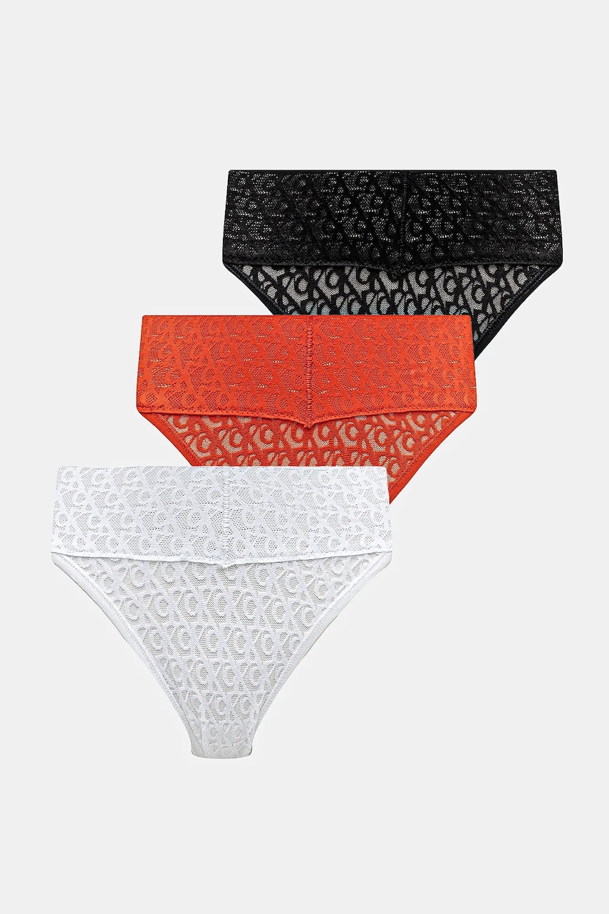 Calvin Klein Underwear  kalhotky dámské krajkové 3-pack