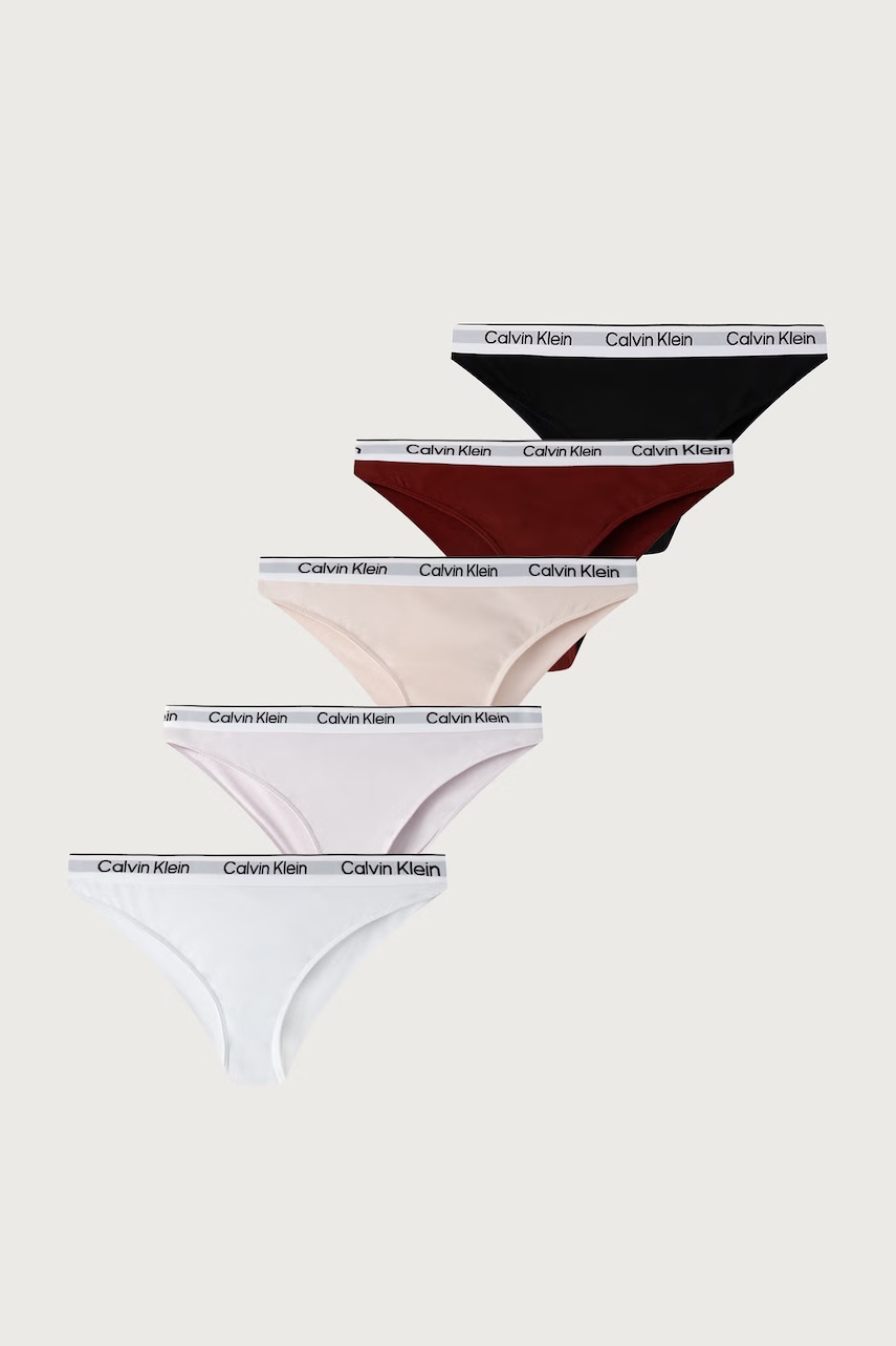 Calvin Klein Underwear  kalhotky dětské bavlněné s elastanem 5-pack