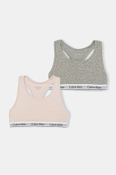 Calvin Klein Underwear  podprsenka dětská bavlněná s elastanem 2-pack