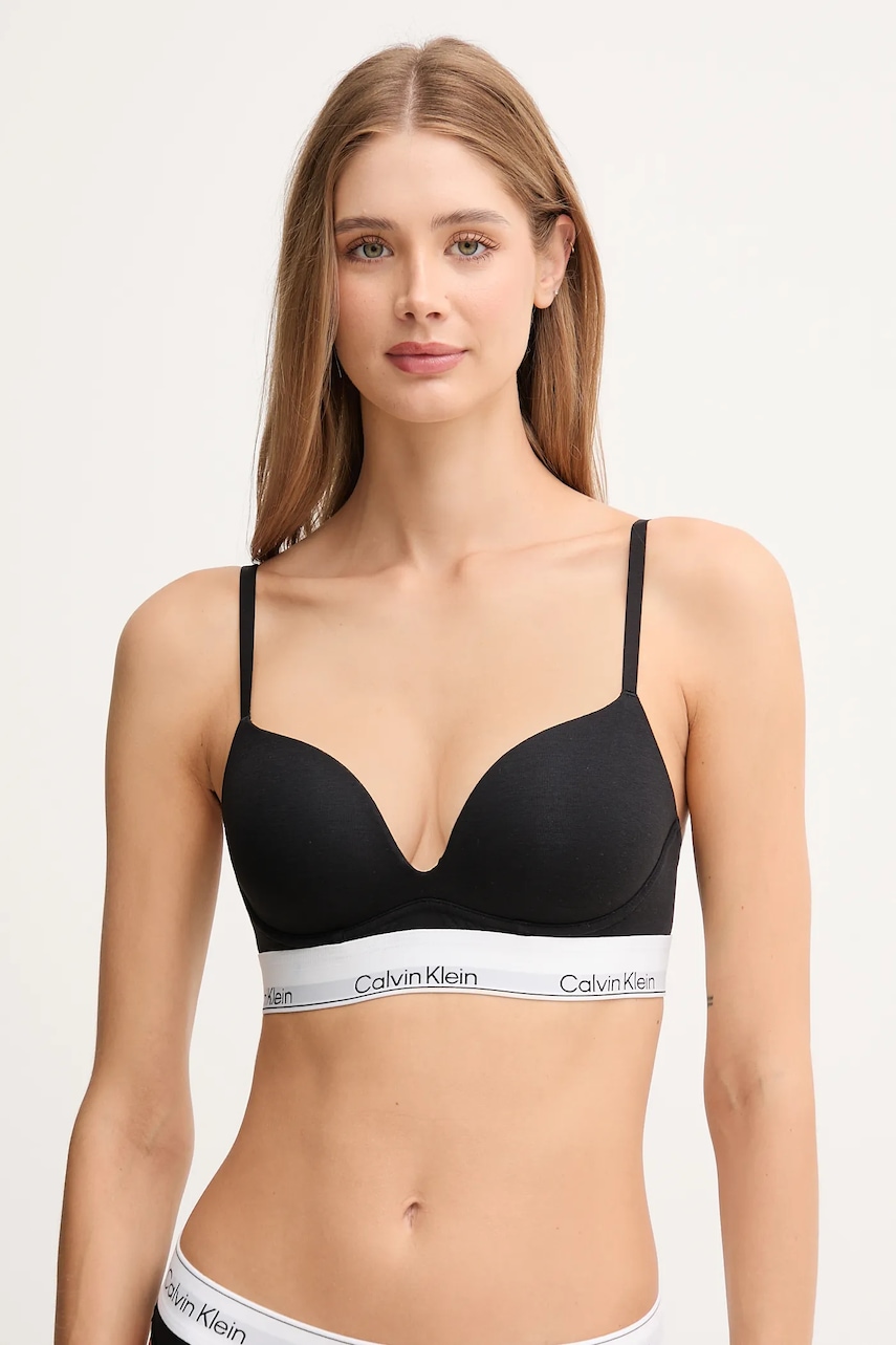 Calvin Klein Underwear  podprsenka plunge s bavlnou