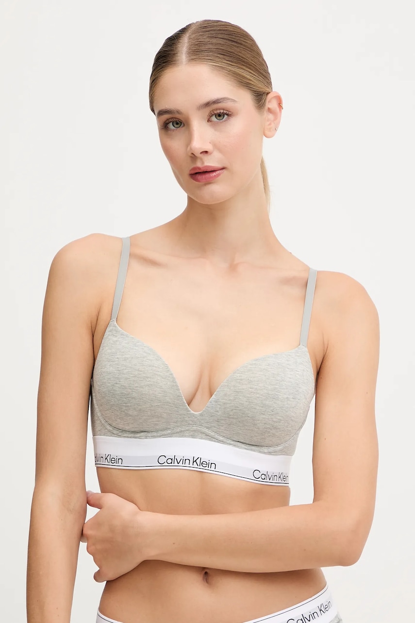 Calvin Klein Underwear  podprsenka plunge s bavlnou