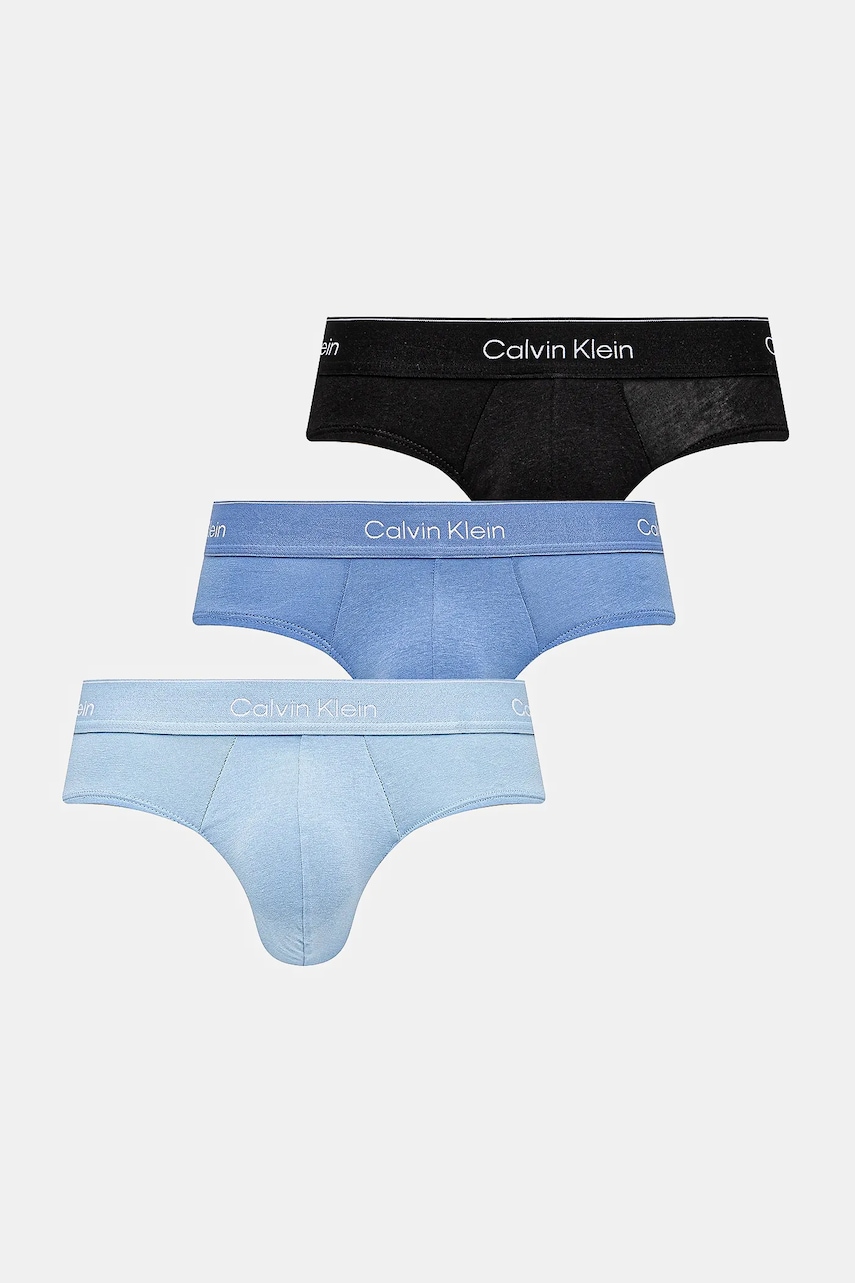 Calvin Klein Underwear  slipy pánské bavlněné s elastanem 3-pack