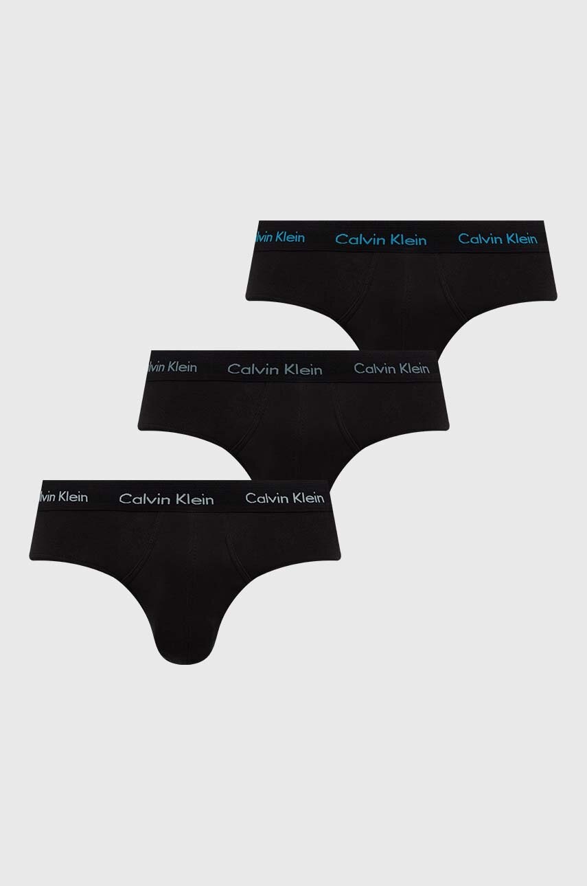 Calvin Klein Underwear  slipy pánské bavlněné s elastanem 3-pack