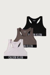 Calvin Klein Underwear  sportovní podprsenka dětská s bavlnou 3-pack