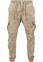 Camo Cargo Jogging Pants pískové maskování